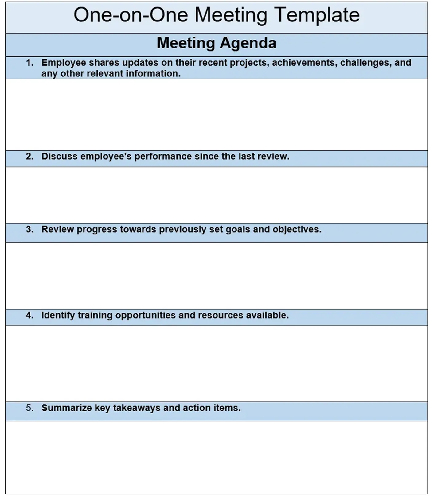 one-on-one meeting-template