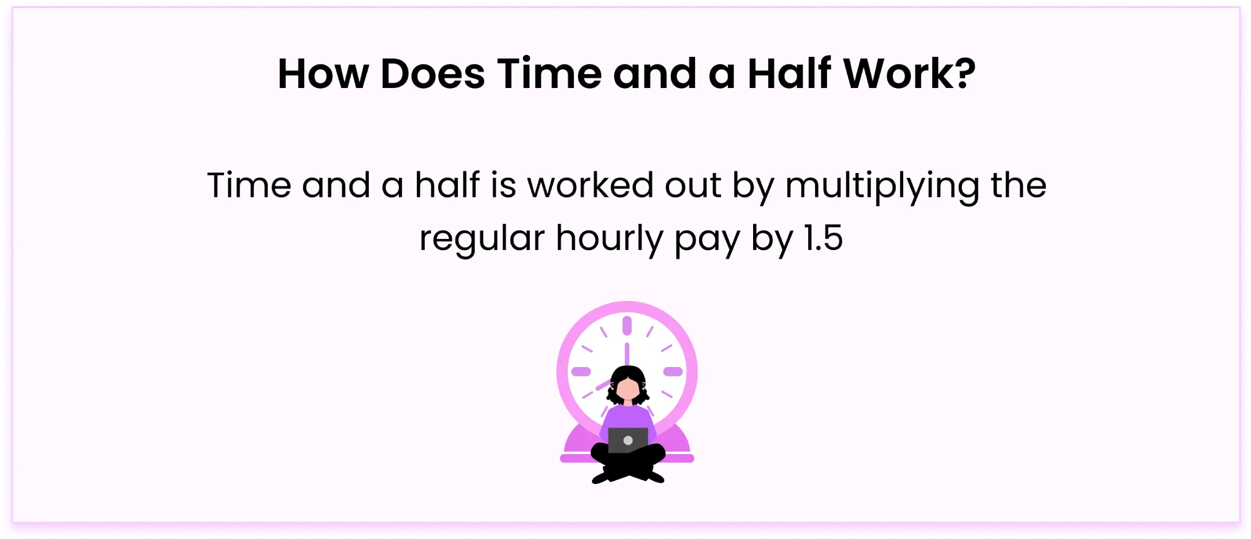 how does time and a half work