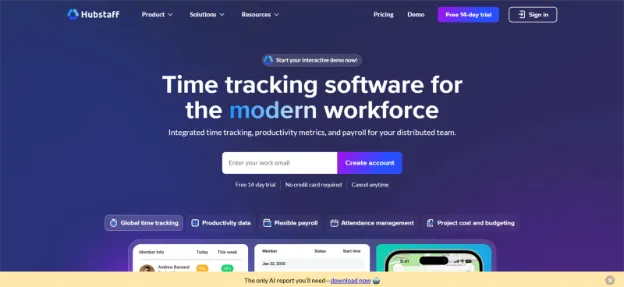 hubstaff location tracking