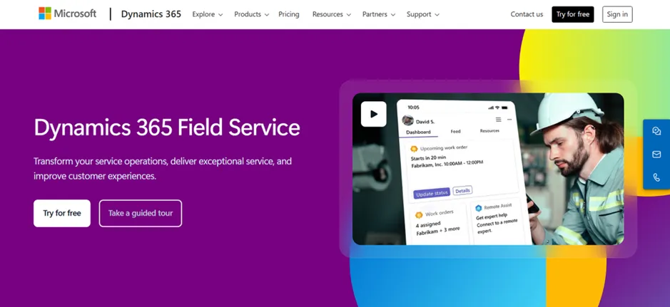 Microsoft Dynamics 365 Field Service