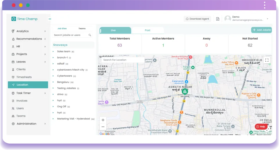 employee location tracking methods
